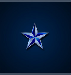 Star Icons Blue And Black Background