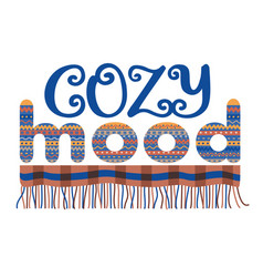 Cozy Mood Cute Card Or Poster