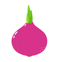 Onion Character Hand Drawn Cartoon Kawaii