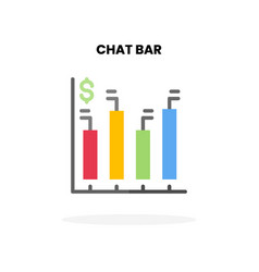 Chart Bar Flat Icon