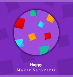 Happy Makar Sankranti Banner Created