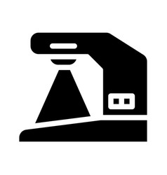 Currency Detector Device Glyph Icon