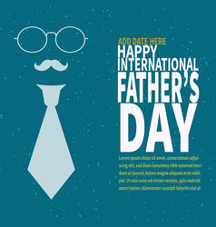 Happy Fathers Day Poster Flyer Design