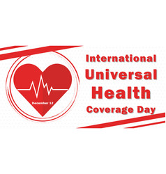 International Universal Health Coverage Day