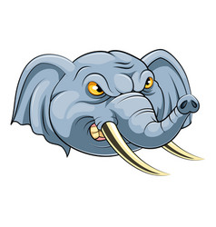 Mascot Head An Elephant