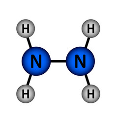 Hydrazine Molecule Icon