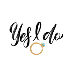 I Do Proposal Quote Engagement Diamond Ring