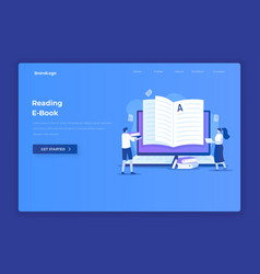 Ebook Reading Concept