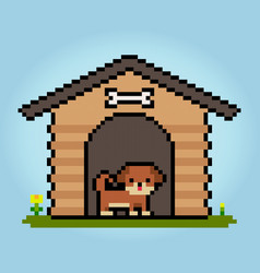 8 Bit Pixel House For Dogs Barkitecture For Game