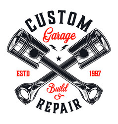 Custom Car Repair Poster Colorful