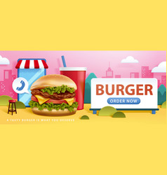 Fastfood Restaurant Ad Banner