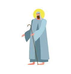 Saint Joseph Manger Character Icon