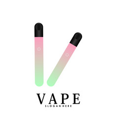 Vape Logo Design Modern Concept