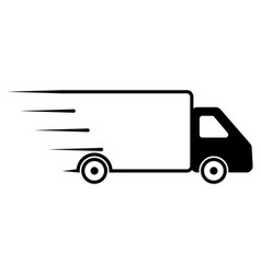 Logo Transport Truck Icon Delivery Van Template