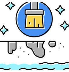 Pool Cleaning Services Color Icon