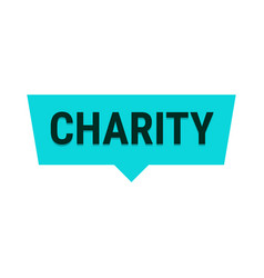 Charity And Generosity Turquoise Callout Banner