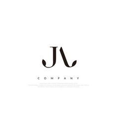 Initial Ja Logo Design