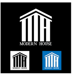 Modern House Design Logo