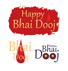 Bhai Dooj Lettering