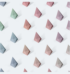 Colorful Paper Craft Diamond Shape Patterned