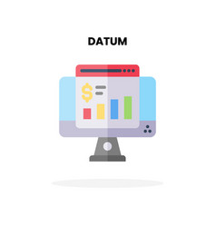 Datum Flat Icon