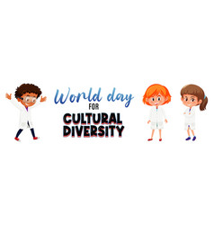 Poster Design For World Day Cultural Diversity