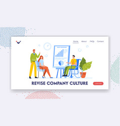 Revise Company Culture Landing Page Template