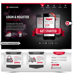 Website Template Design