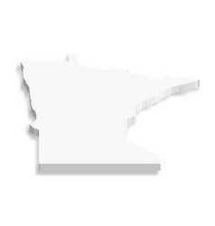 Minnesota Us State 3d Map