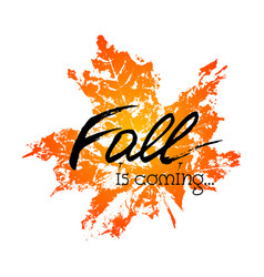 Fall Is Coming Card