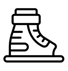 Water Ski Boot Icon Outline Sea Fun