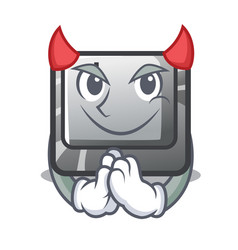 Devil Button I In Cartoon Game