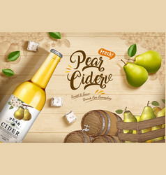 Pear Cider Banner Ad