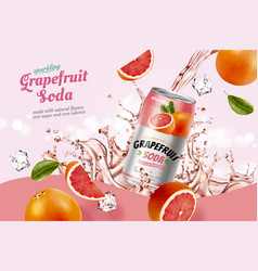 Grapefruit Soda Banner Ad