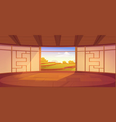 Dojo Room Japanese Style Interior For Meditation