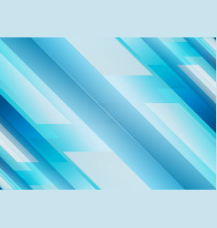 Light Blue Geometric Technology Abstract