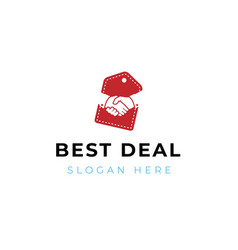 Best Deal Logo Design Template Deal Sign