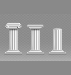 Greek Antique Columns Pillar Templates