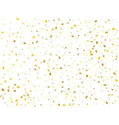 Light Golden Glitter Rectangles Confetti