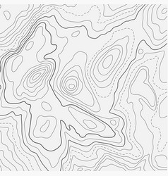 Abstract Topographic Map Wallpaper