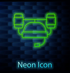 Glowing Neon Line Beer Helmet Or Hand Free