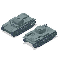 Isometric Germany Tank Panzerkampfwagen Ii