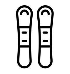 Water Ski Tool Icon Outline Summer Sport