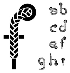 Shoelace Alphabet Lower Case Letters Part 1