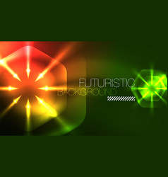 Technology Digital Neon Abstract Background