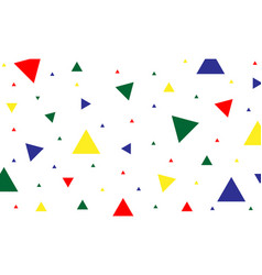 Four Colored Triangles For Juneteenth