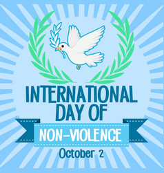 International Day Of Non Violence Poster