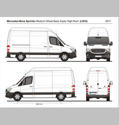 Mercedes Sprinter Cargo Mwb L2h3 2017