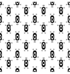 Top View Smart Car Pattern Seamless