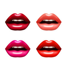 Woman Lips Set